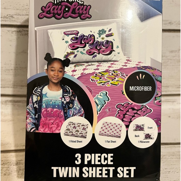 Nickelodeon Other - Nickelodeon Lay Lay twin sheet set 3 piece